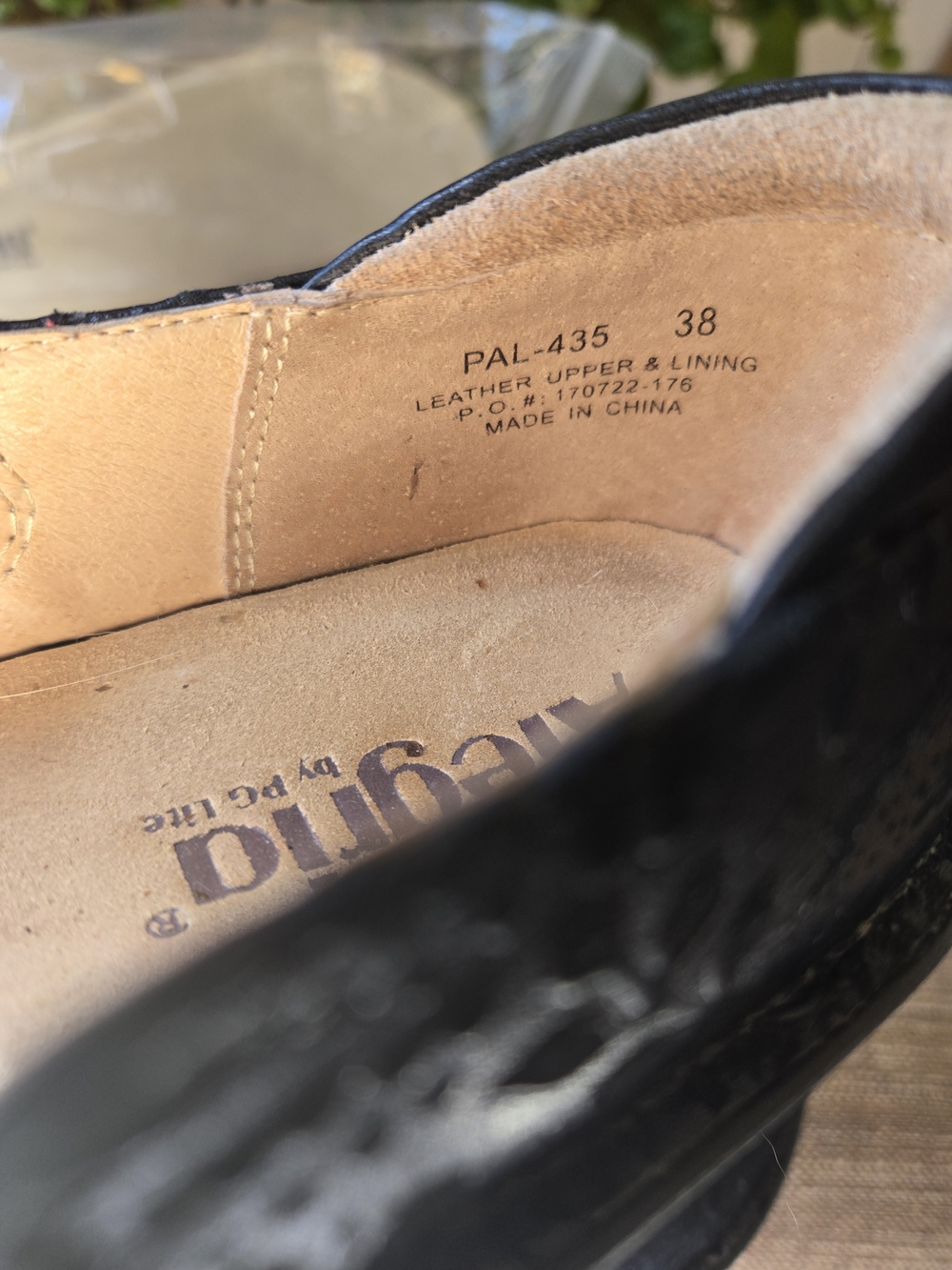 Alegria Paloma Black Patterned Mary Jane Shoes And Replacement Insoles - Picture 7 of 12